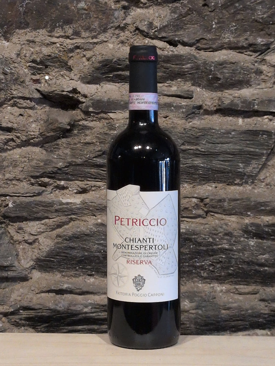 Bottle of Fattoria Poggio Capponi Petriccio Chianti Montespertoli Riserva