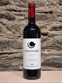 Bottle of Botonero Nebbiolo Mamete Prevostini Alpi Retiche Rosso IGT