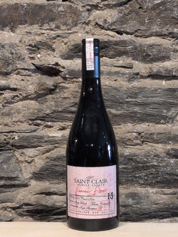 Bottle of Saint Clair Pioneer Block Pinot Noir