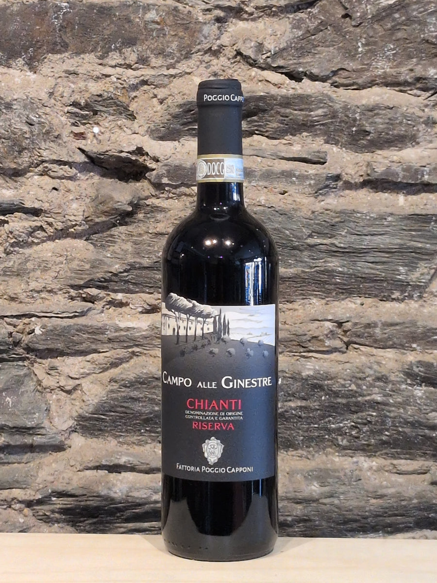 Bottle of Poggio Capponi Chianti Riserva Campo Alle Ginestre