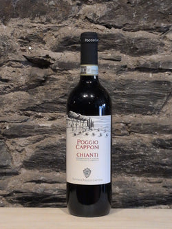 Bottle of Poggio Capponi Chianti