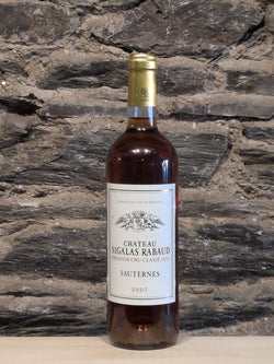 Bottle of Chateau Sigalas Rabaud 1er Cru 2007