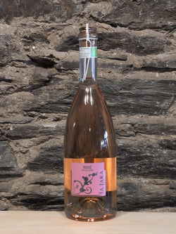 Bottle of La Jara Rose Frizzante