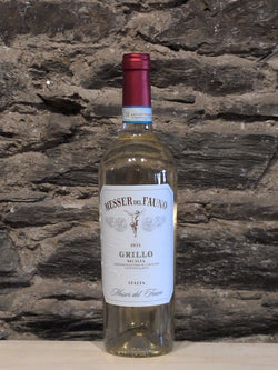 Bottle of Grillo Messer del Fauno