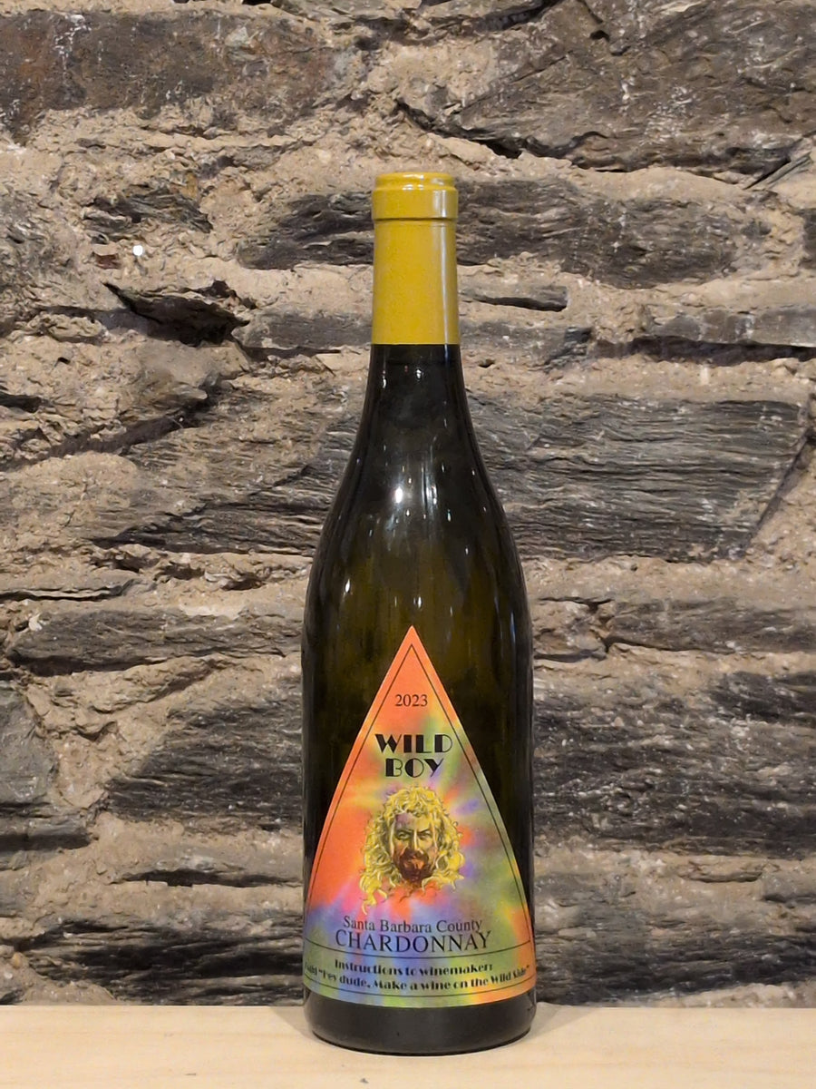Bottle of Au Bon Climat Wild Boy Chardonnay