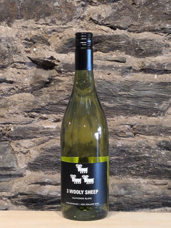 Bottle of 3 Wooly Sheep Sauvignon Blanc