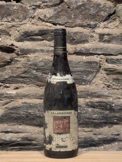 Bottle of E. Guigal Côte-Rôtie La Landonne (vintage unclear)