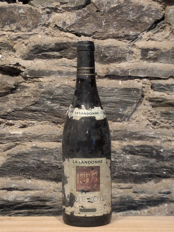 Bottle of E. Guigal Côte-Rôtie La Landonne (vintage unclear)