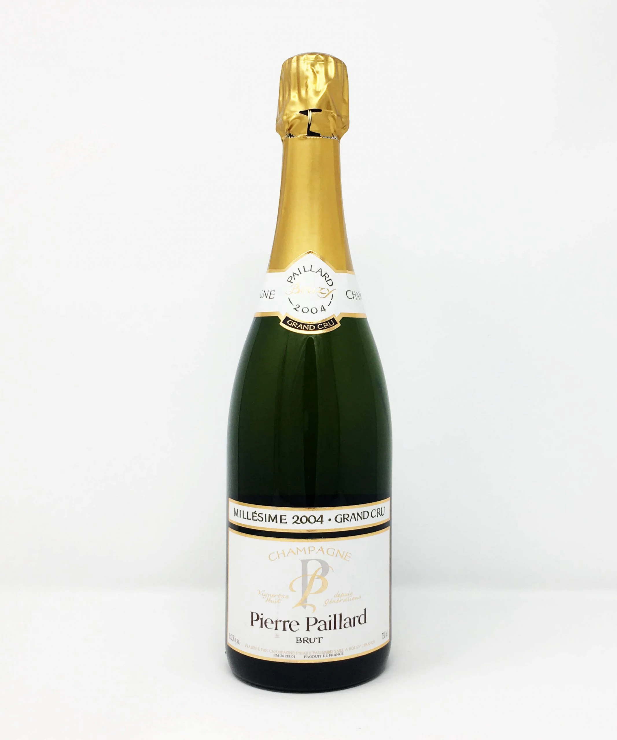 Pierre Paillard, Millesime 2004, Grand Cru